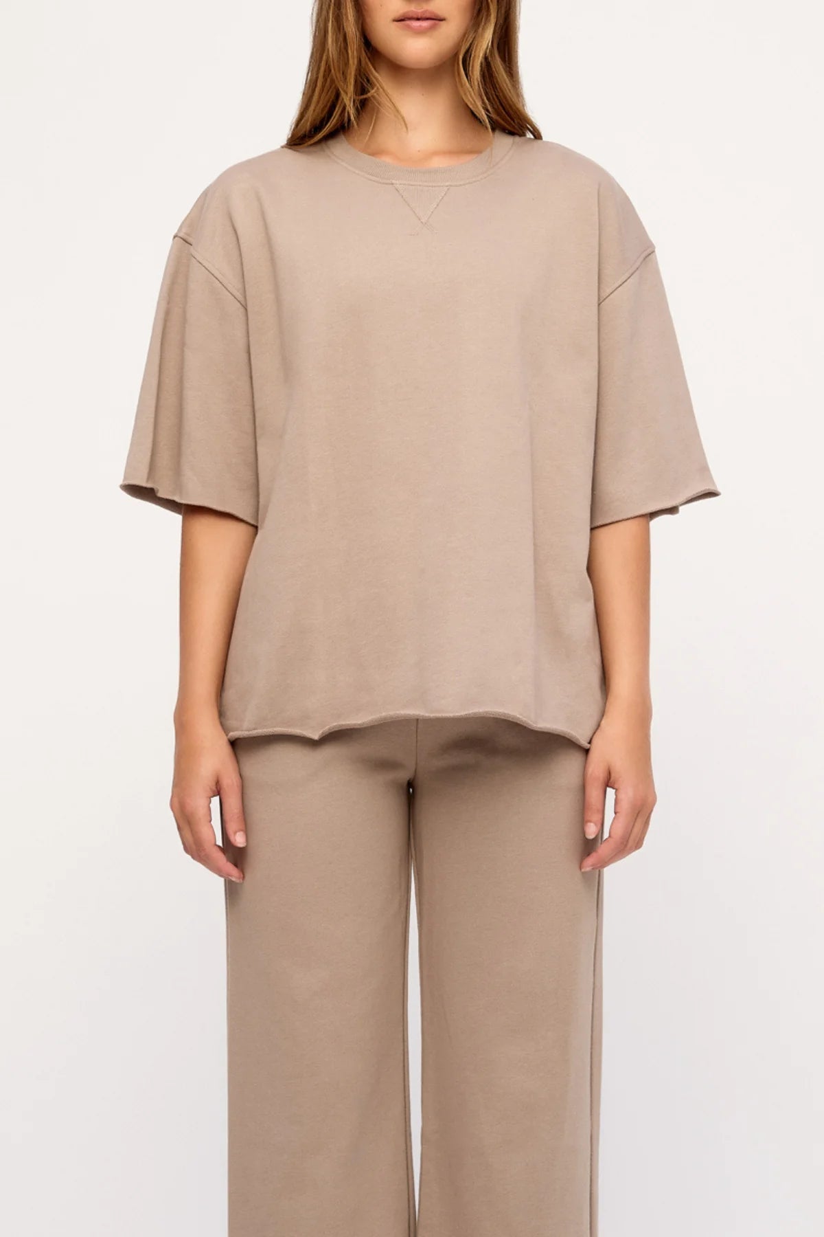 TERRY SPORT TEE | STONE