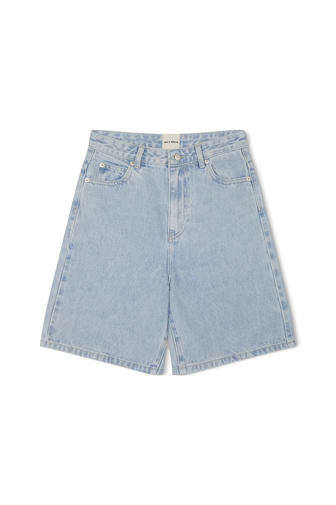 RECYCLED COTTON WALK SHORT | LIGHT WASH