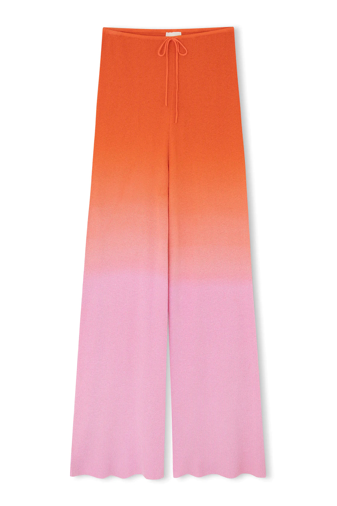 PINK OMBRE MERINO BLEND KNIT PANT