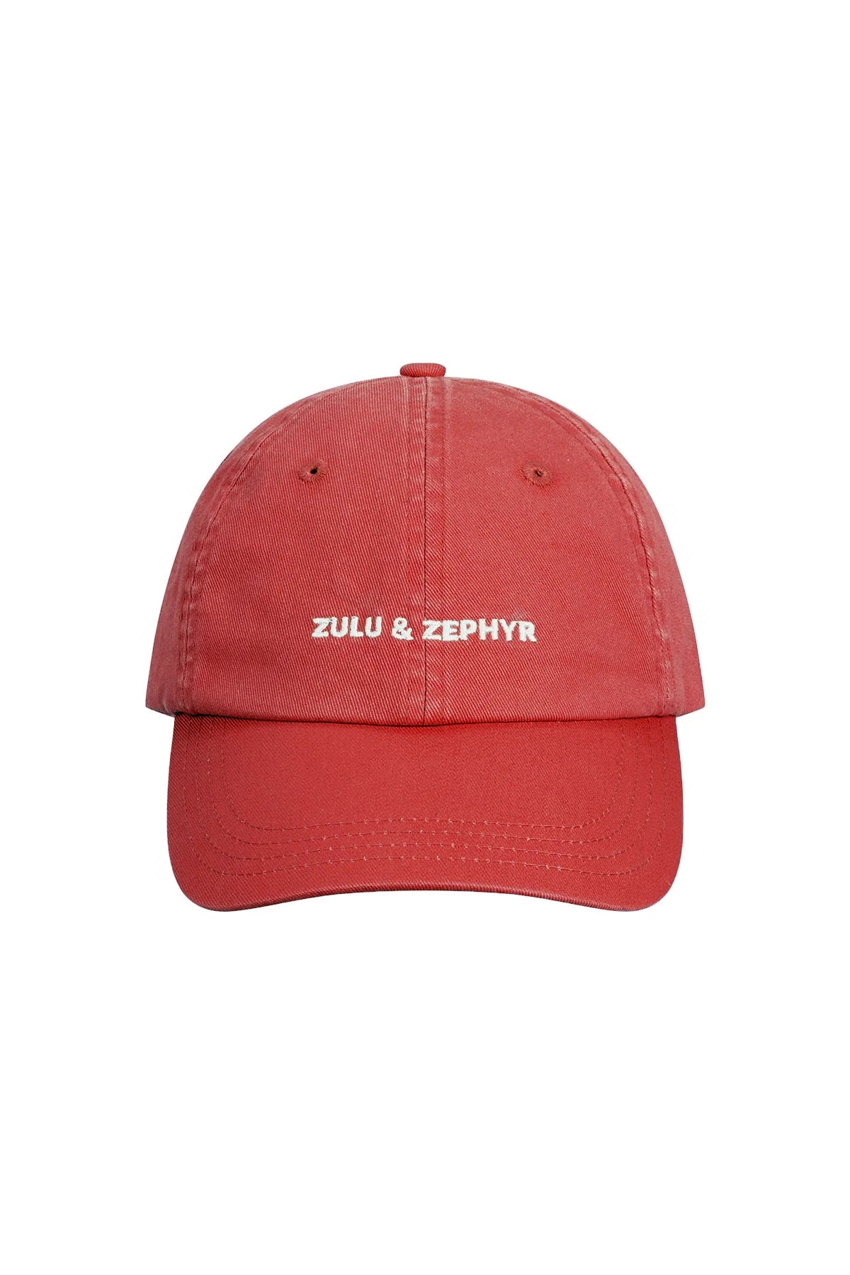 ZULU & ZEPHYR CANVAS CAP | RED