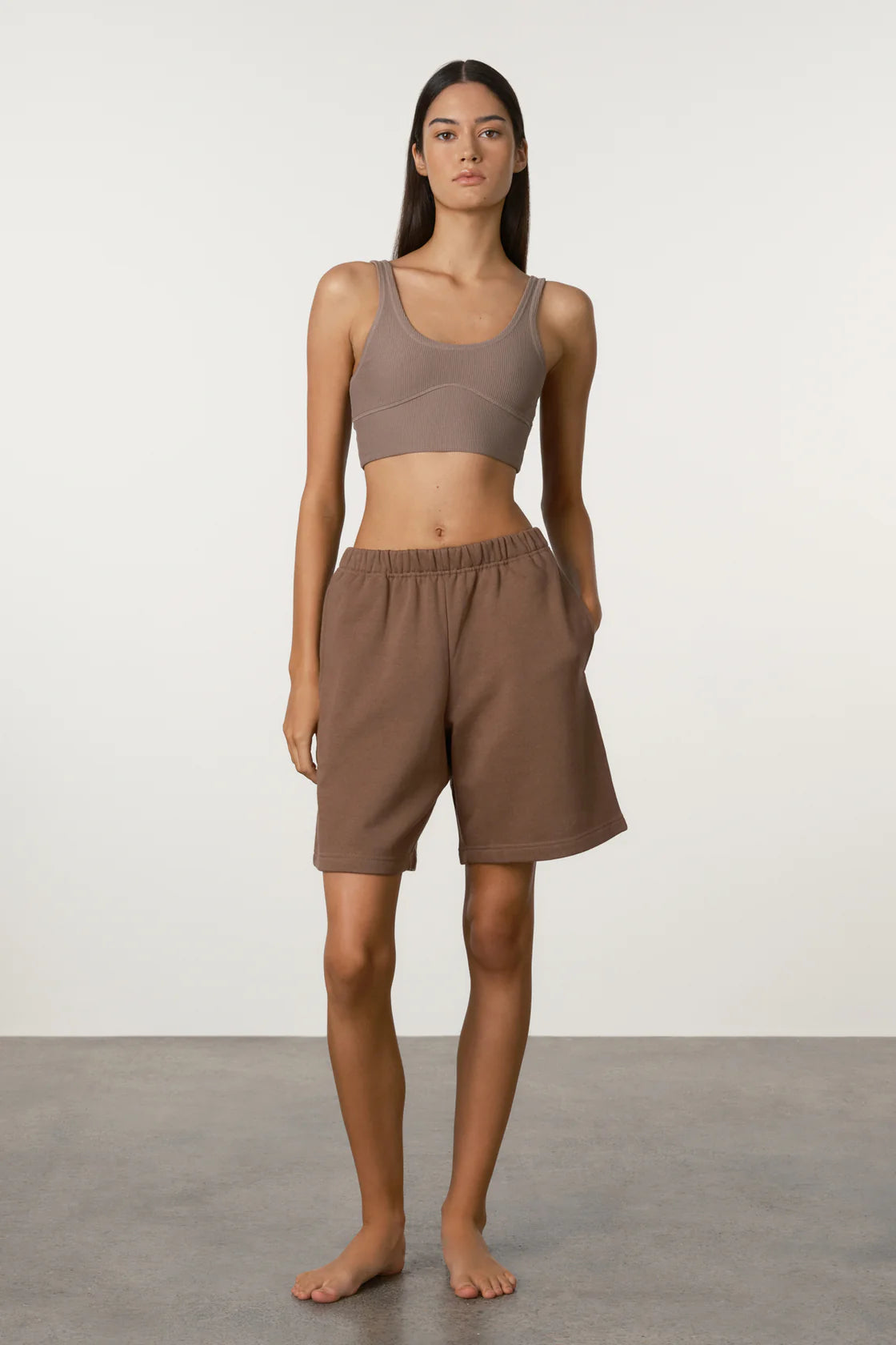 WAFFLE CROP TOP | CAROB
