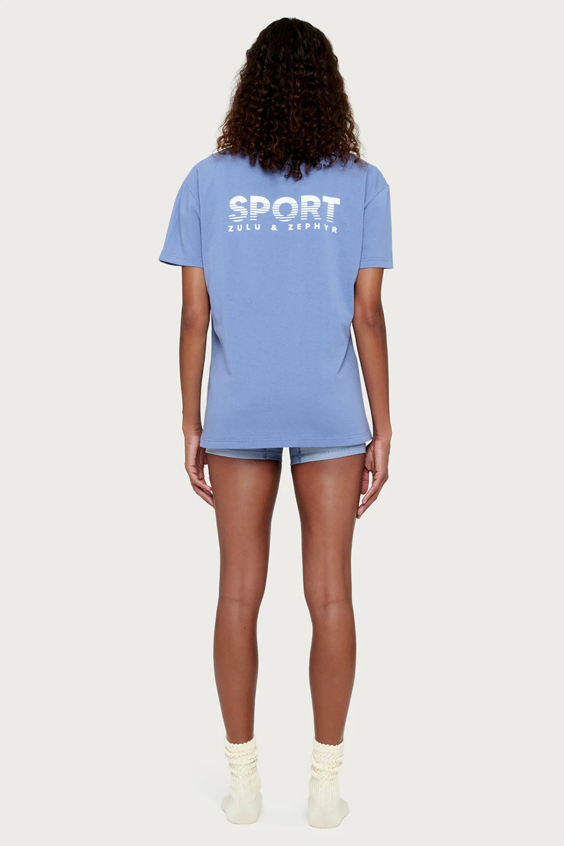 SPORT T-SHIRT | DENIM BLUE