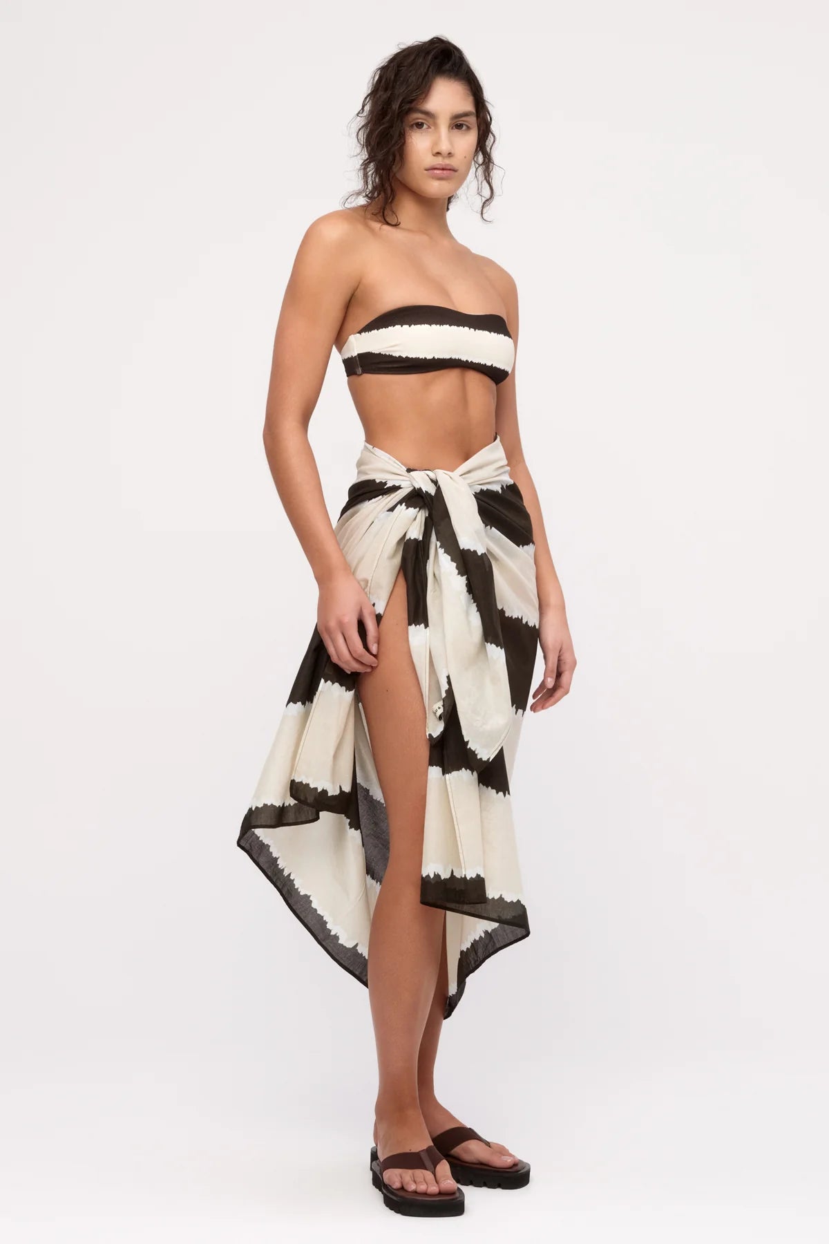 SARONG | TIE DYE STRIPE