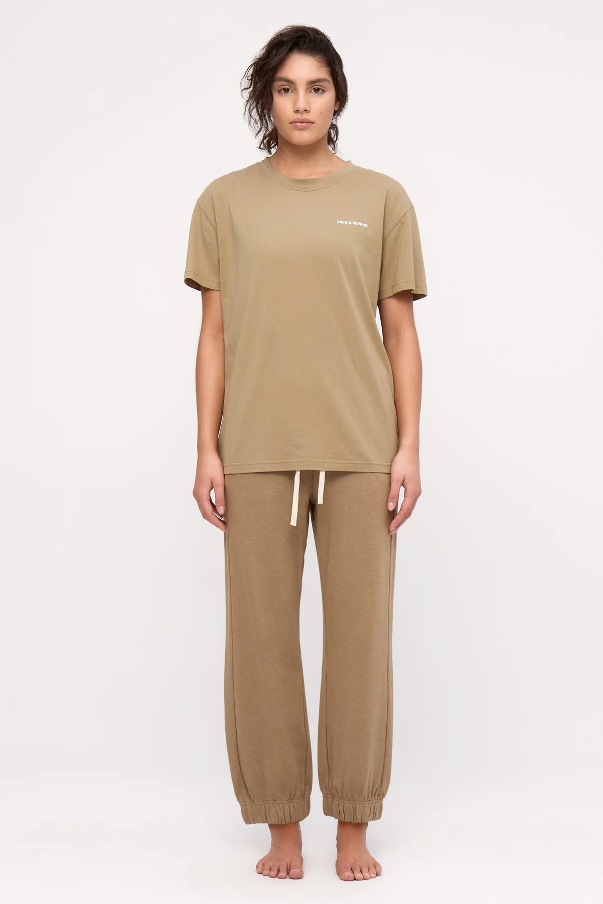 CUFFED SPORT SWEATPANT | OLIVE