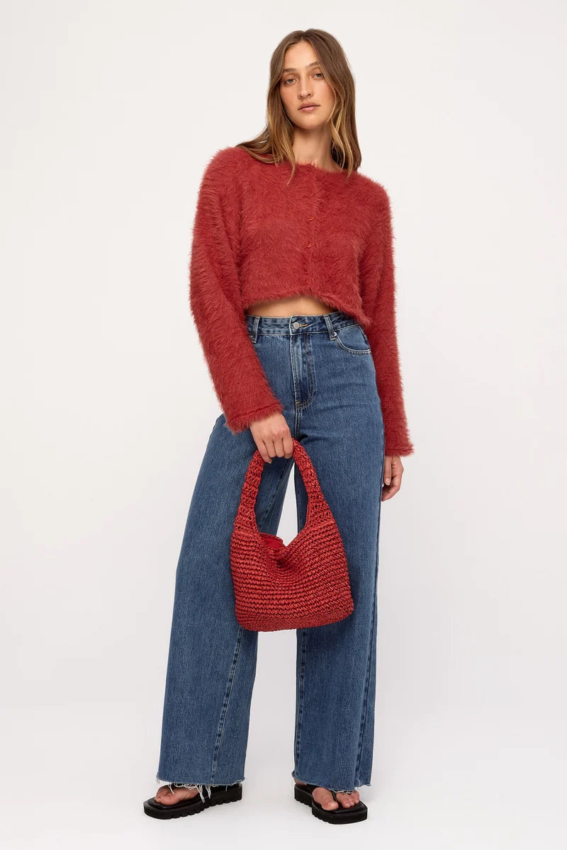 PETITE SHOULDER BAG | RED