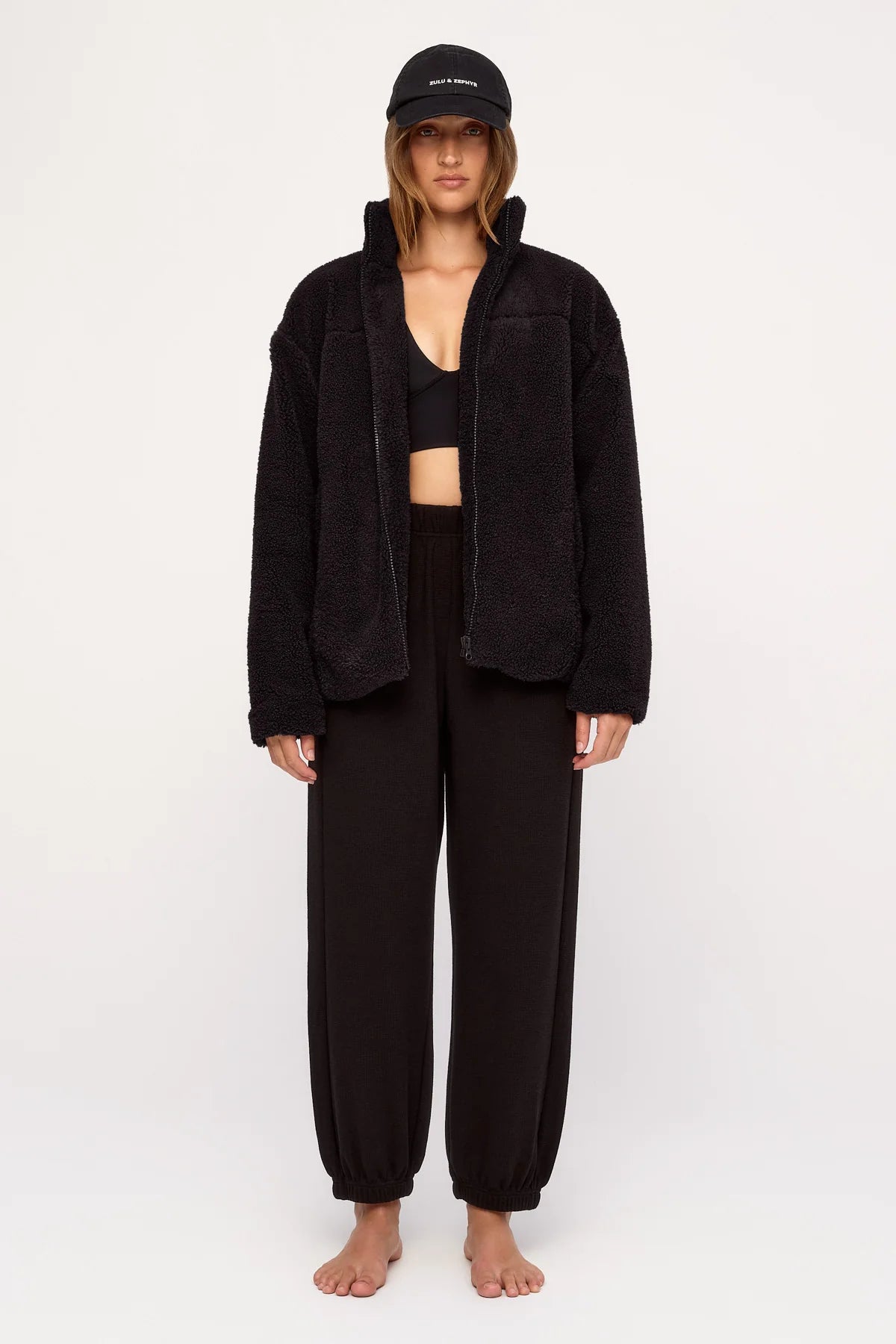 SHERPA JACKET | BLACK