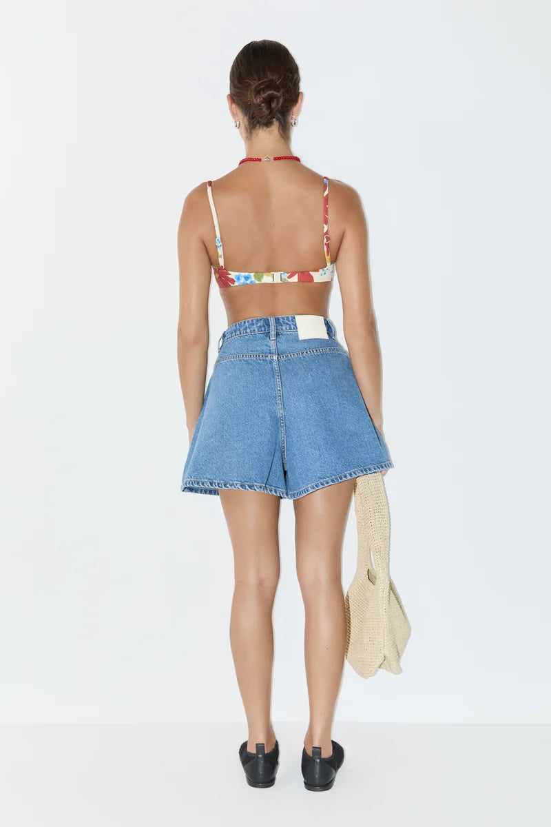 DENIM SHORT | INDIGO