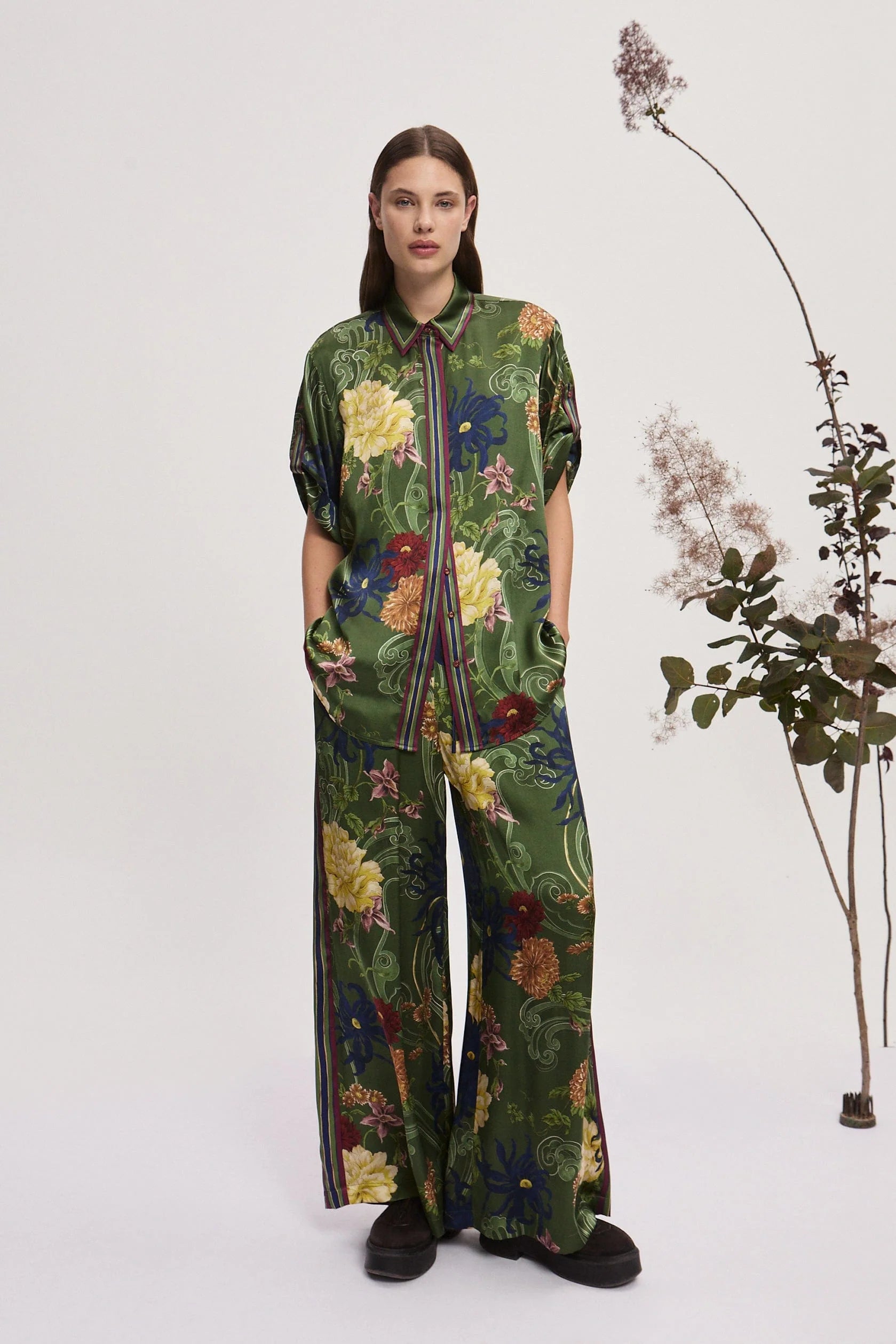 AVERY SILK PANT