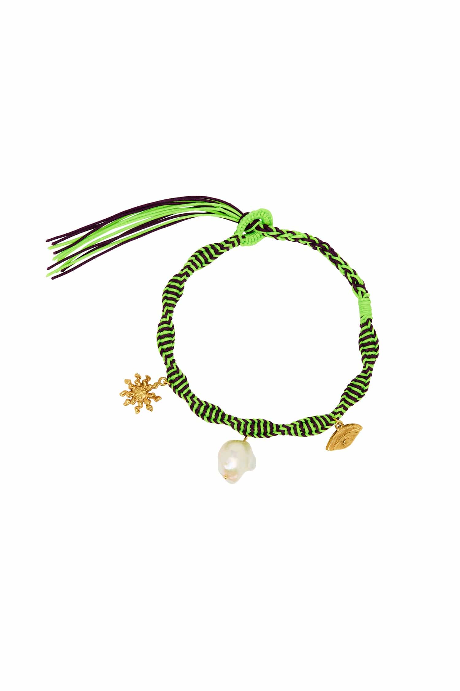 ENCANTO GREEN CHARM BRACELET