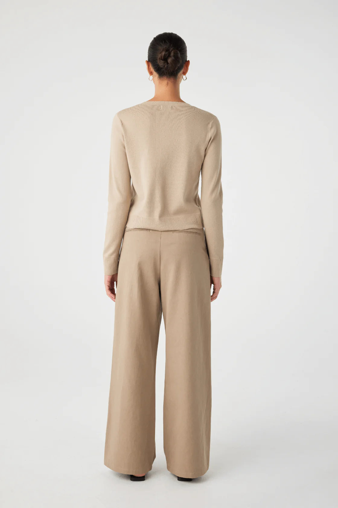 FLYNN CARDIGAN | TAUPE