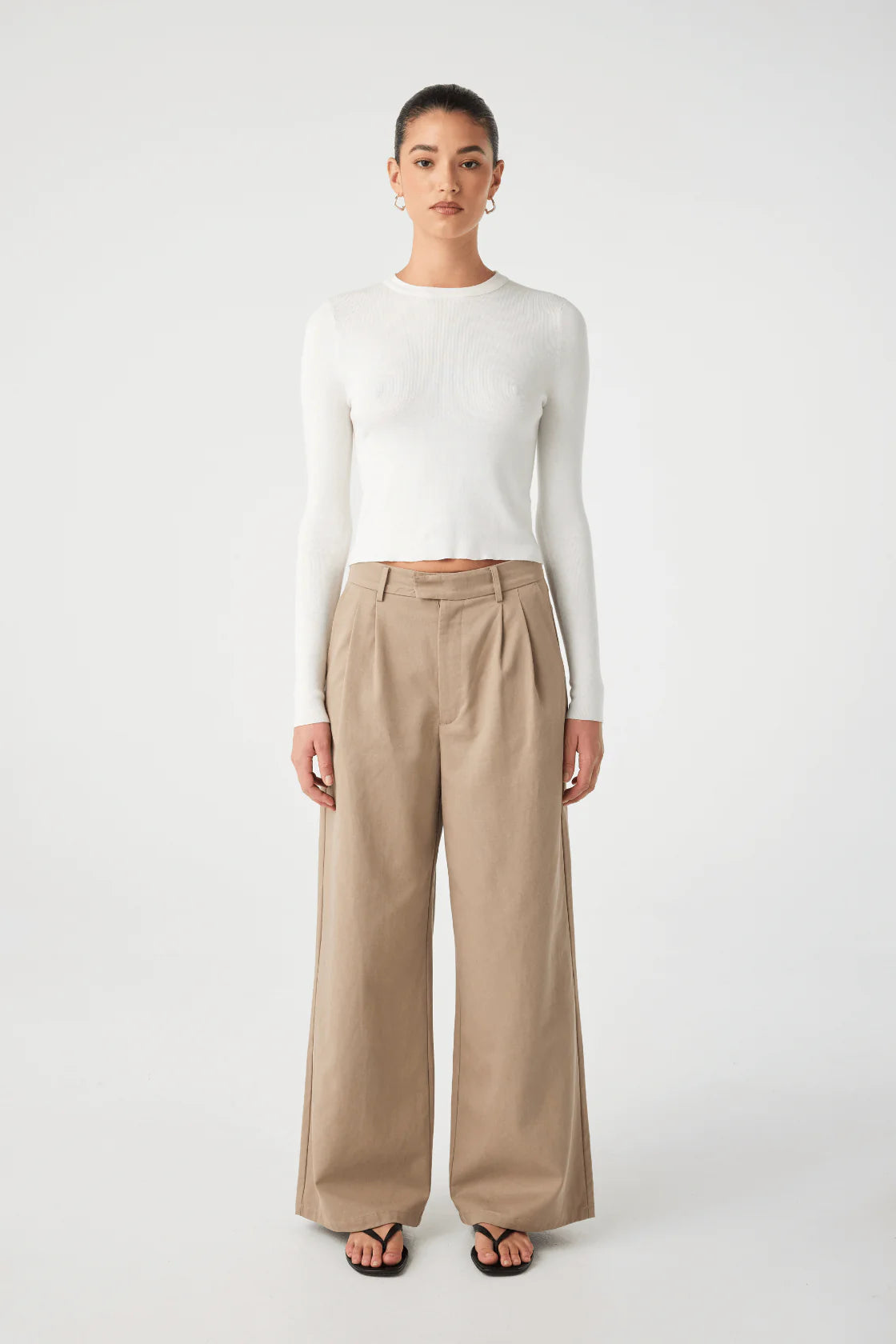 MAGGIE LONGSLEEVE TSHIRT | CREAM