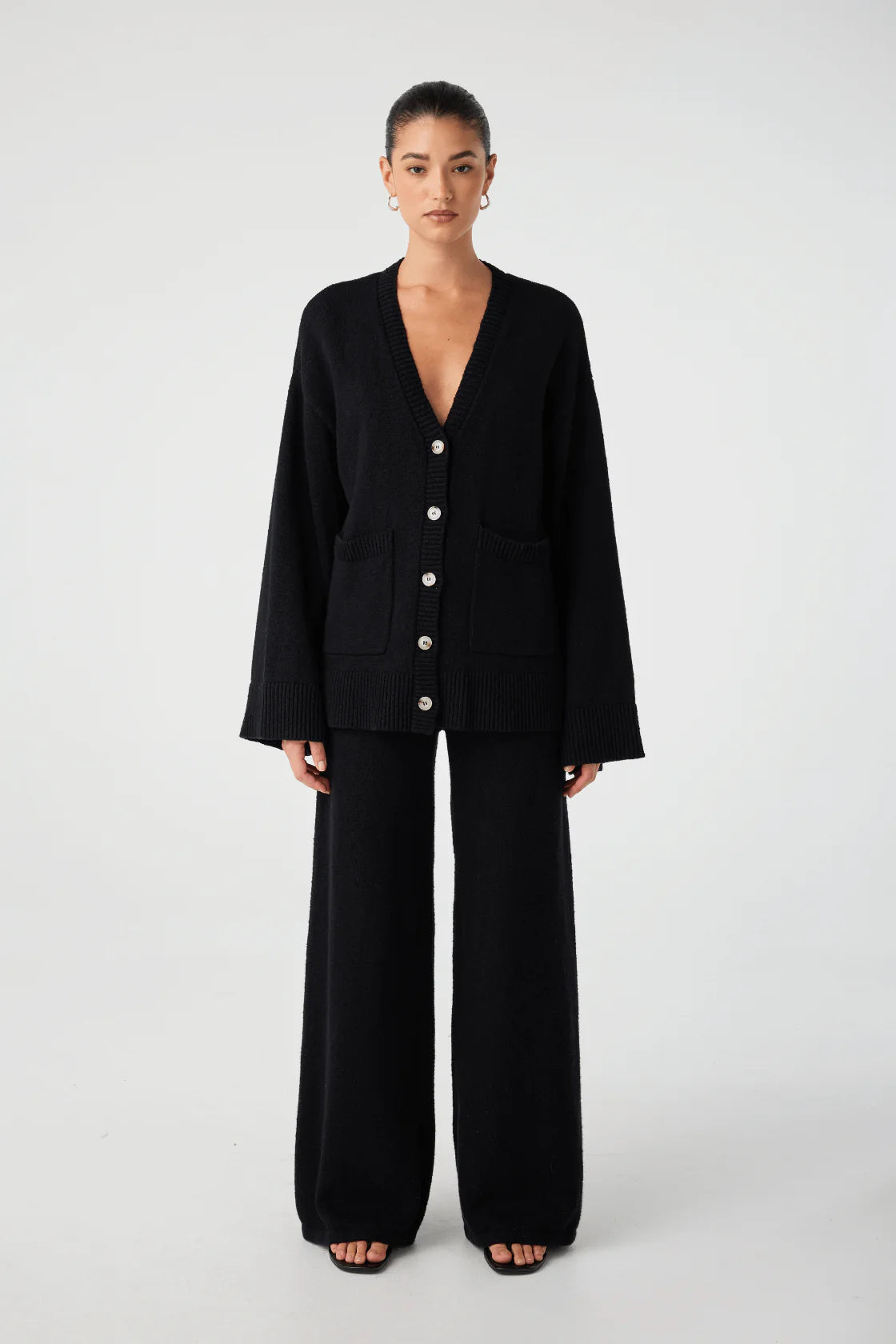 EMMET CARDIGAN | BLACK