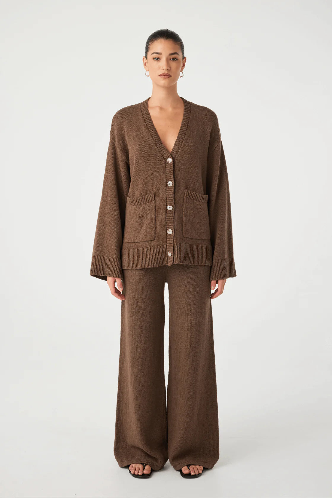 EMMET CARDIGAN | CACAO