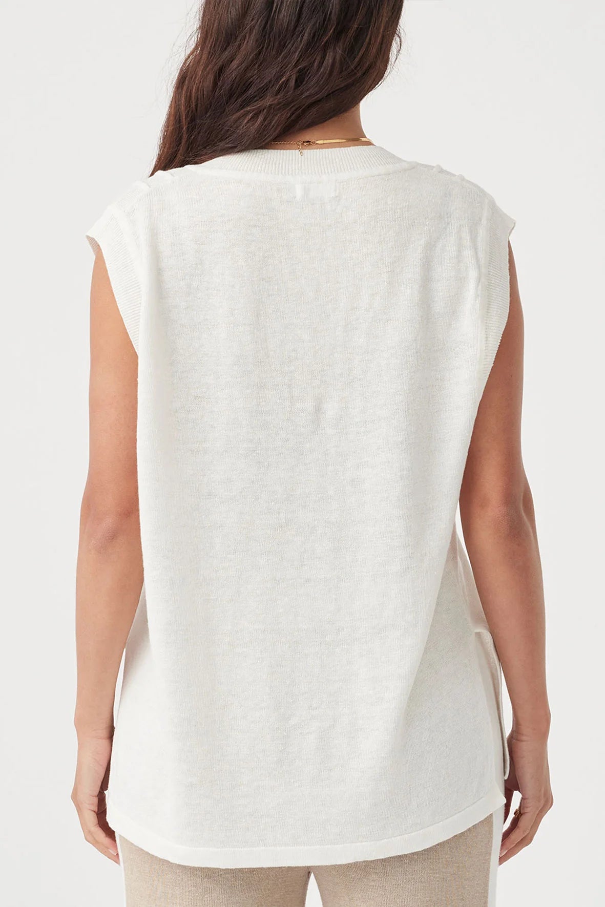 DARCY VEST | CREAM