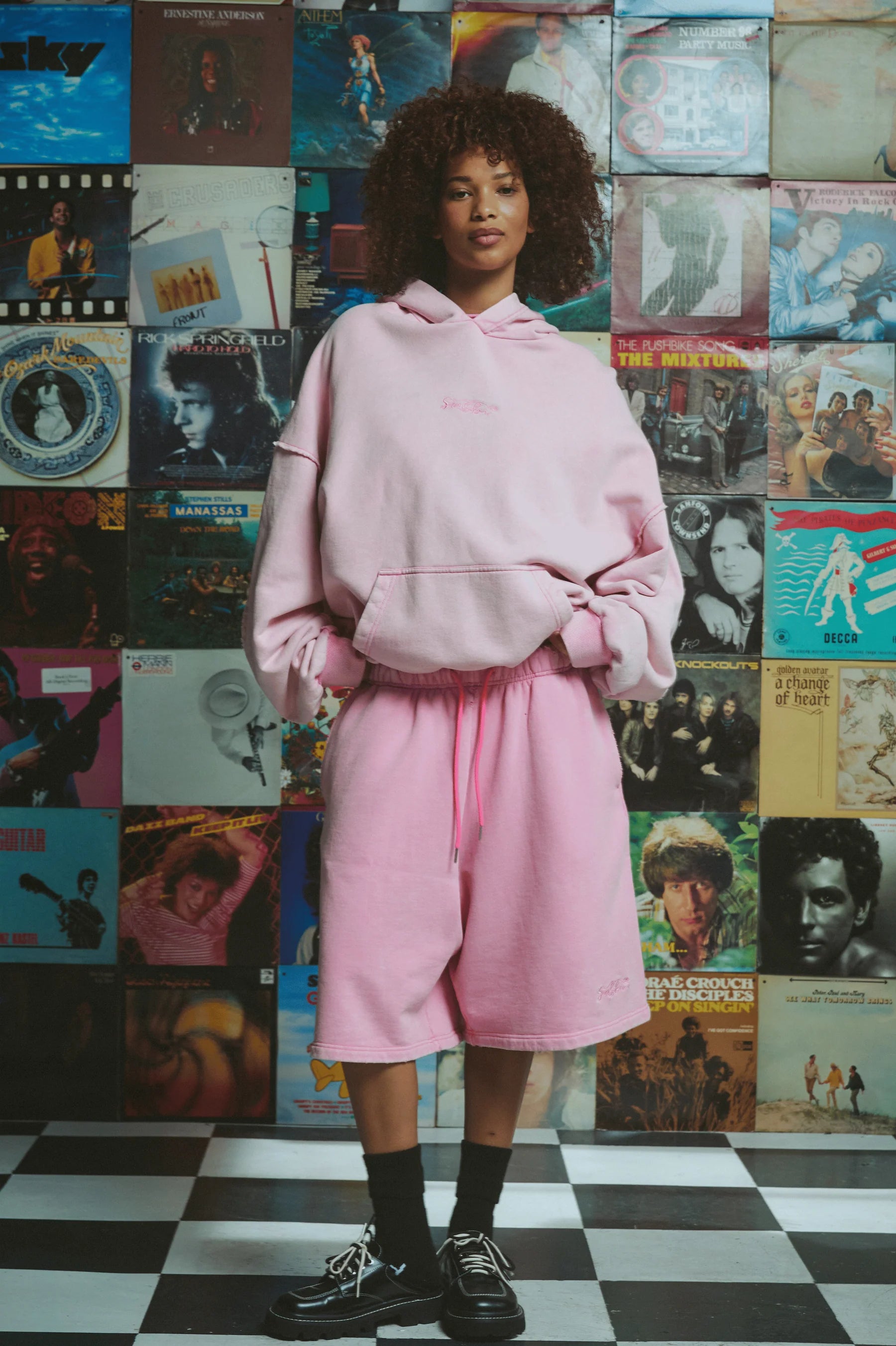 THE BASIC HOODIE | PINK